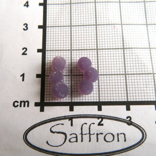 Třpytivý Grape Chalcedon Indonésie set č.1 — foto 2