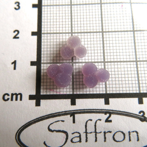 Třpytivý Grape Chalcedon Indonésie set č.2 — foto 2