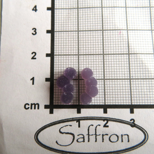 Třpytivý Grape Chalcedon Indonésie set č.14 — foto 2
