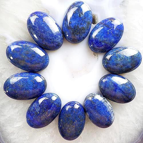 Kabošon 18x25mm - Lapis Lazuli — foto 2