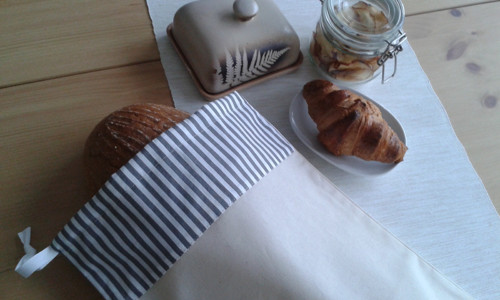 Látkový pytlík na chleba - chlebovník — foto 2