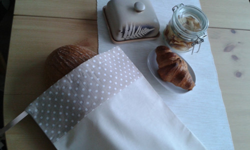 Látkový pytlík na chleba - chlebovník — foto 2