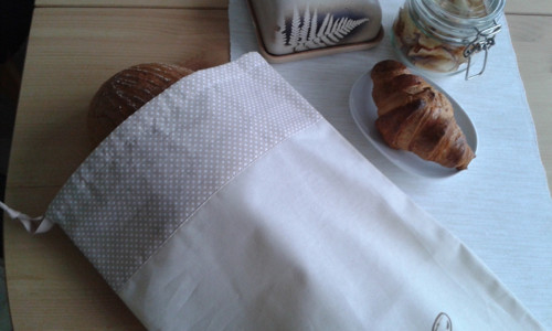 Látkový pytlík na chleba - chlebovník — foto 2