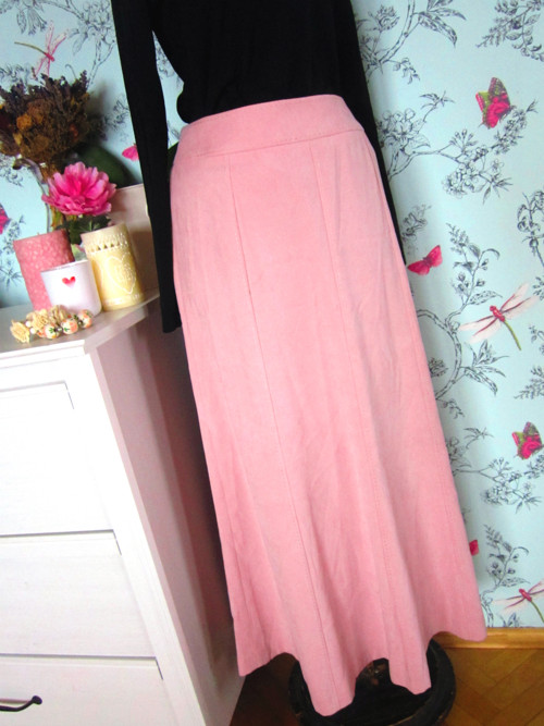 Sukně dlouhááá powder pink — foto 2