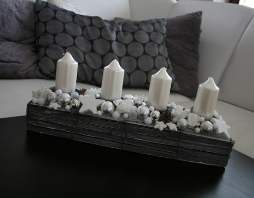 Adventní štola bílá — foto 6