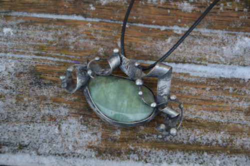 Serpentinový talismánek — foto 4