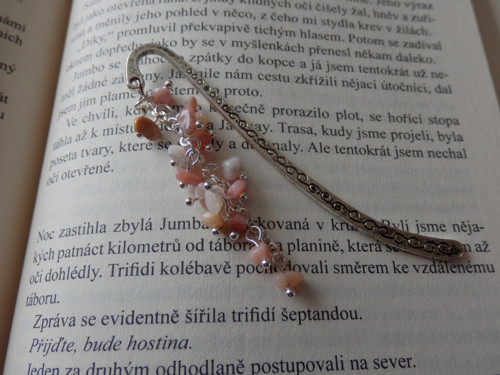 Záložka- růžový opál — foto 2