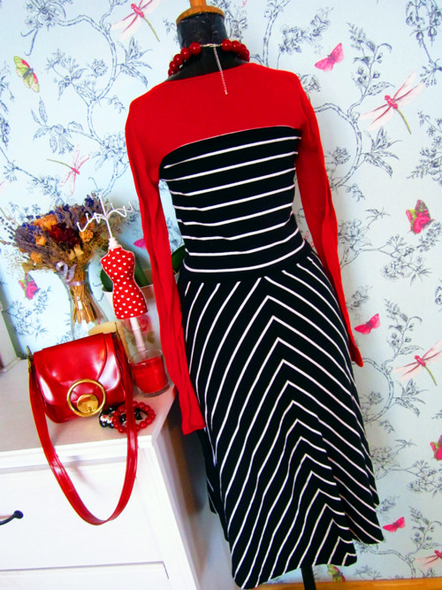 Šaty&sukně black&white stripes — foto 4