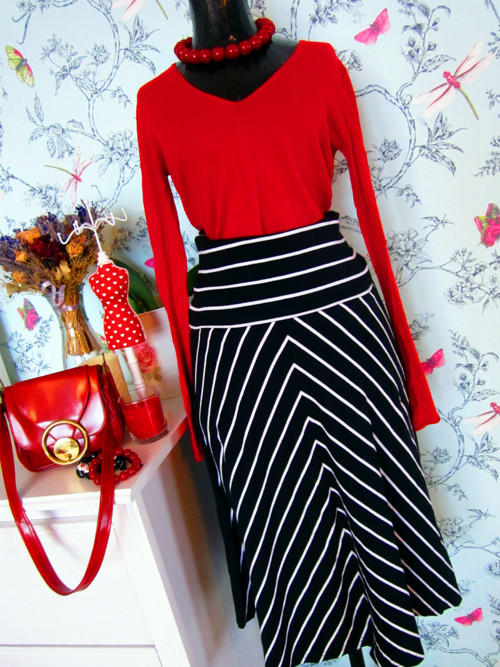 Šaty&sukně black&white stripes — foto 5