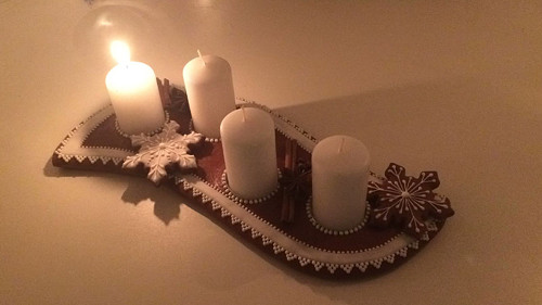 Adventní svícen vlnka — foto 5
