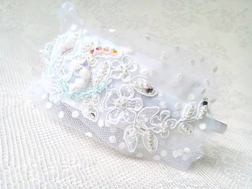 White Arabella headband — foto 2