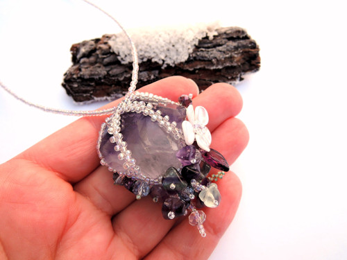 Amethyst crystal — foto 5