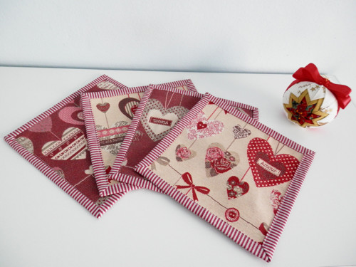 Podložky - vánoční oboustranný jacquard — foto 2