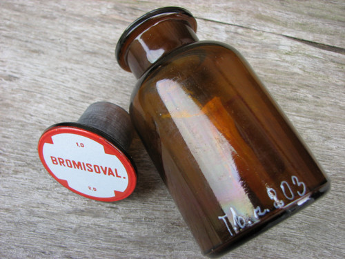 Bromisovalum...lékárenská lahev — foto 3