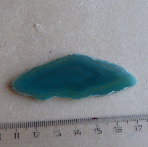 Achát plátek - 6,4 cm — foto 2