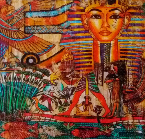 Puntíkatá taška EGYPT — foto 3