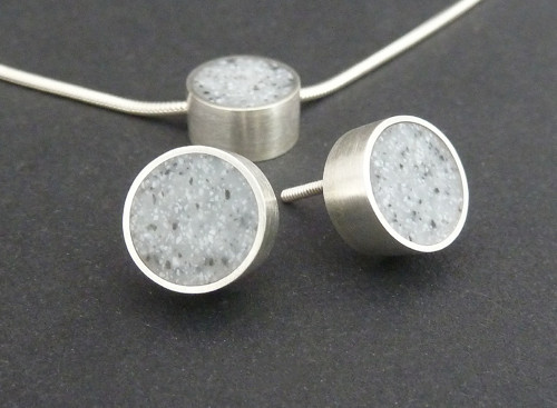 Stříbro a kámen - set (gray) — foto 5