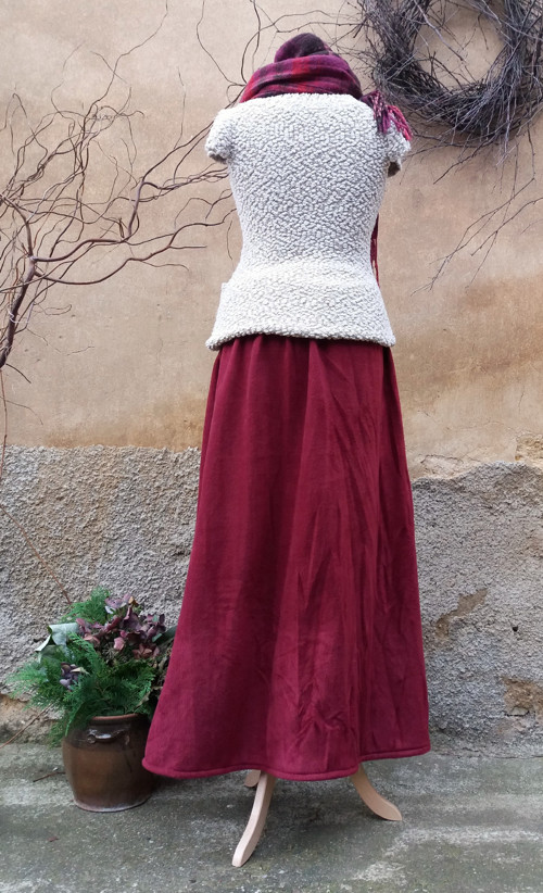Flísová Sukně S Rybí Kapsou — foto 2