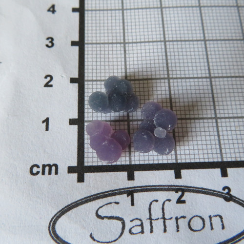 Třpytivý Grape Chalcedon Indonésie set č.09 — foto 2