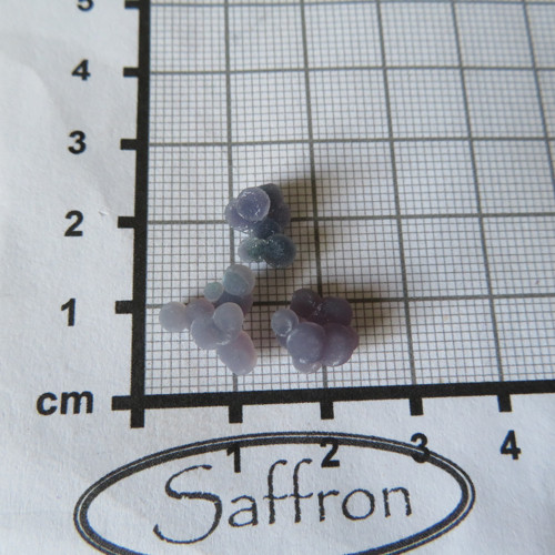 Třpytivý Grape Chalcedon Indonésie set č.012 — foto 2