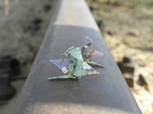 Vzhůru do oblak - přímo do ucha, origami náušnice — foto 3