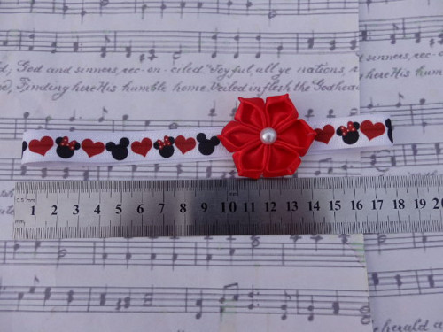 Čelenka květinka Minnie Mouse — foto 2