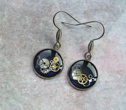 Earings /blue/ — foto 2