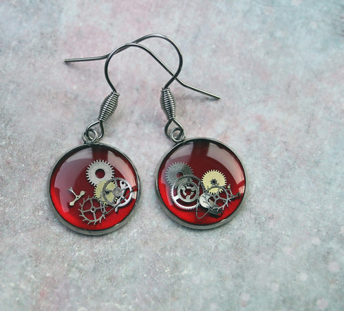 Earings /red/ — foto 2