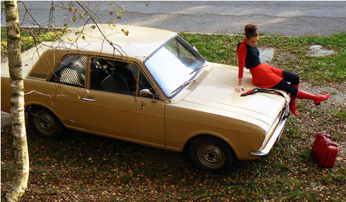 Mini sukně, Vintage originál 60.léta Nová! — foto 6