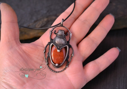 Scarabeus - jaspis — foto 4