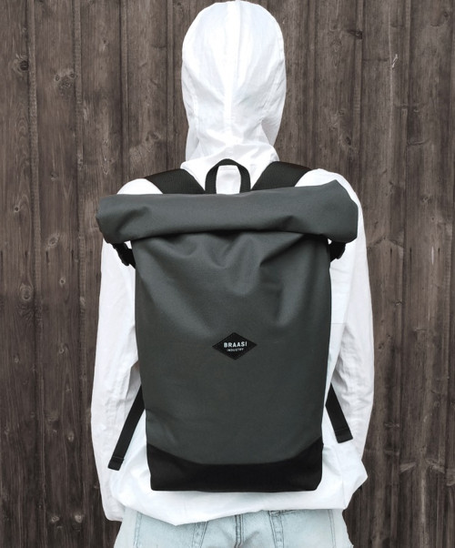 Nepromokavý batoh Braasi SIDE GRAY — foto 3