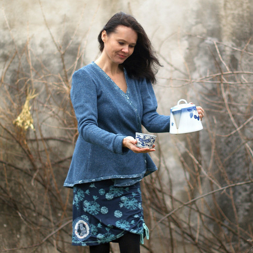 Sukně "Vánoční liščí Tea Time" — foto 3