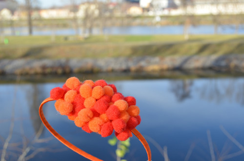 Bambulkování podzimní - čelenka — foto 2