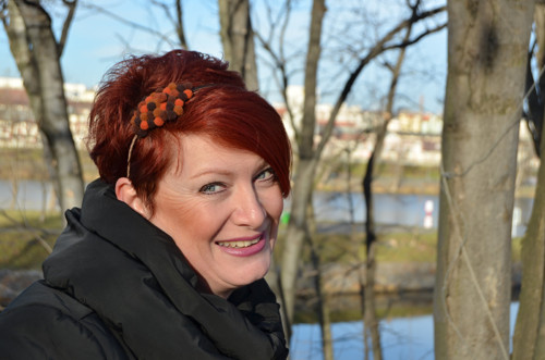 Bambulkování podzimní - čelenka — foto 3