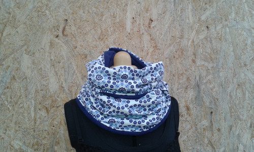 Nákrčník fleece x bavlna — foto 3