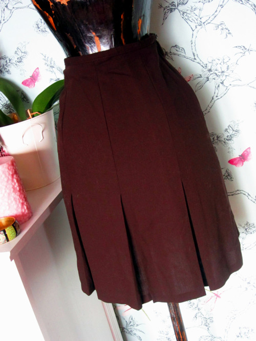 Sukně elegance v čokoládě — foto 2
