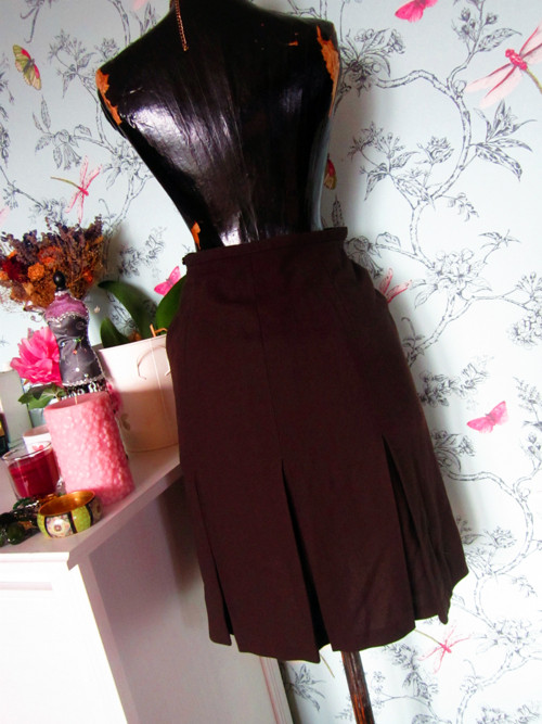 Sukně elegance v čokoládě — foto 3