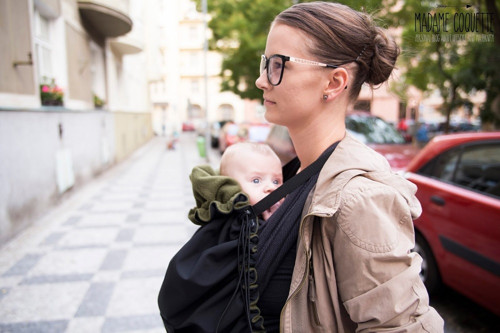 ZIMNÍ softshellová kapsa šíře 90cm ČERNÁ + KHAKI — foto 2