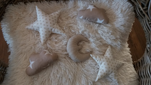Girlanda béžová obloha — foto 2