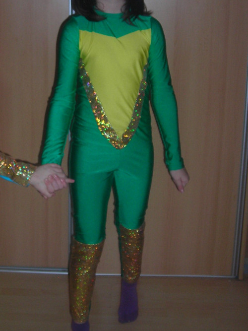 Taneční kostým zelený — foto 2