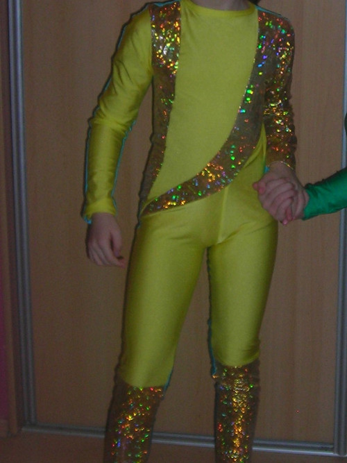 Taneční kostým žlutý — foto 2