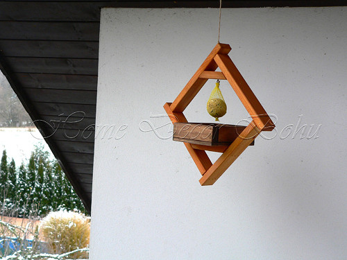Ptačí balkónové krmítko - Áčko — foto 2
