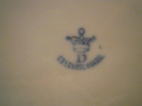 Menší porcelánová mísa - Dubí — foto 2