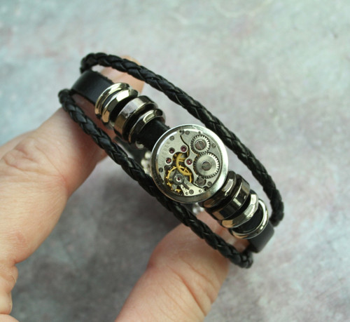Steampunkový náramek — foto 2