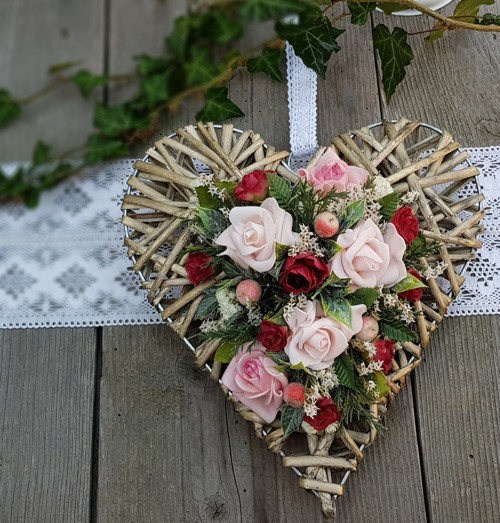 Srdíčko s růžemi 2 — foto 2