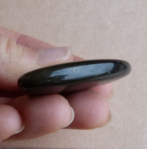 Obsidián stříbrný - 4,2 cm — foto 4