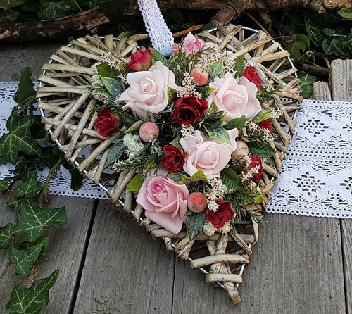 Srdíčko s růžemi 2 — foto 3