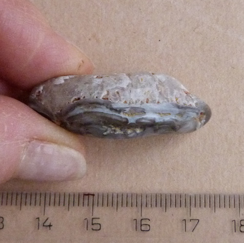 Achát peříčkový - 3,7 cm — foto 2