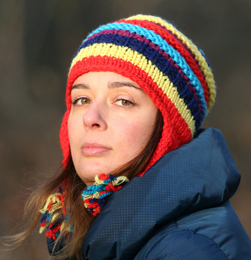 BAREVNÁ ušanka — foto 2