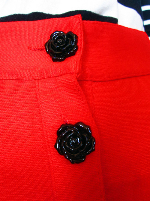 Sukně retro red úžasná — foto 6